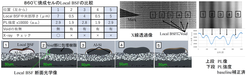 顕微Photo-Luminescence法でのLocal-BSFの評価_抜粋